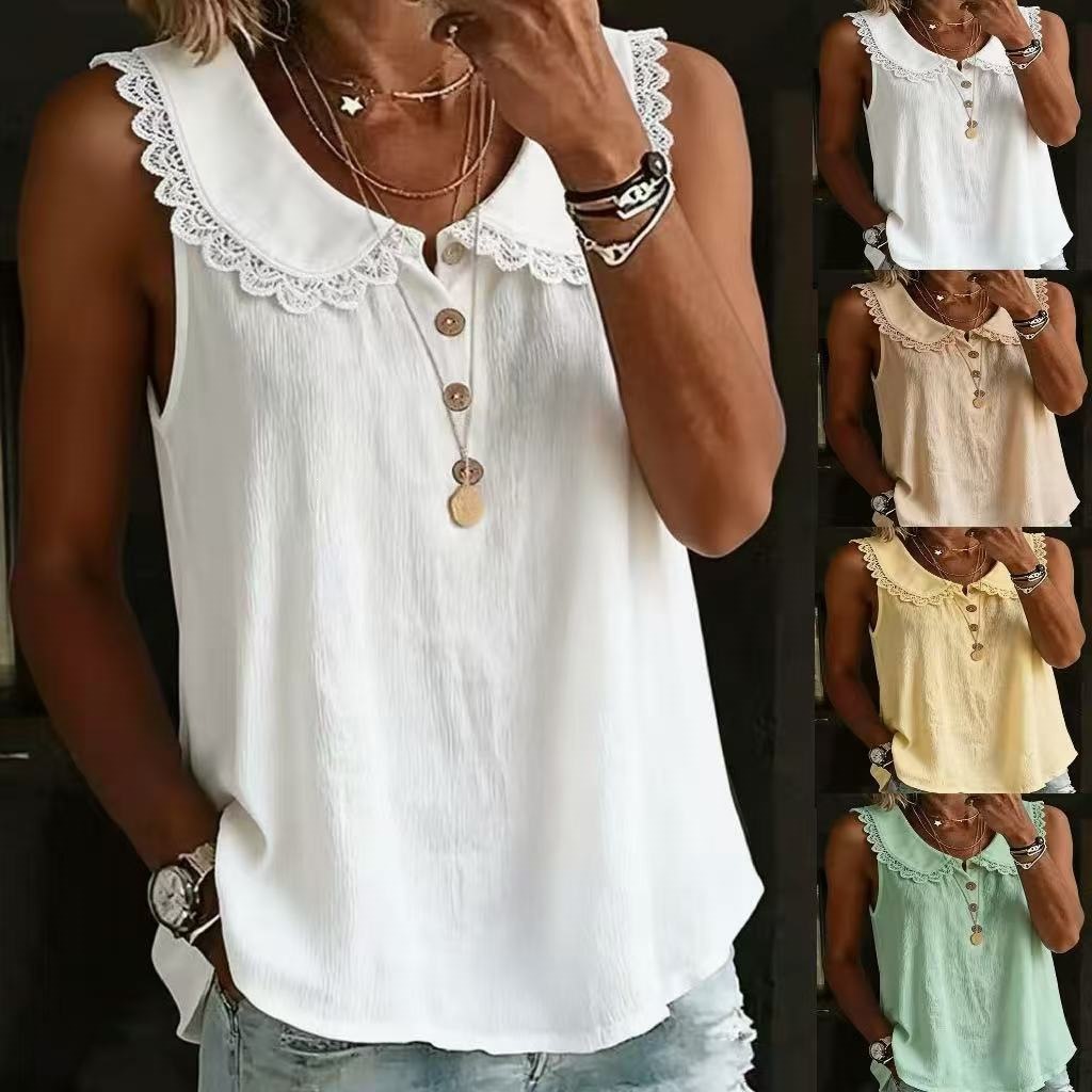 Nuova Camicetta Estiva da Donn - Shirt Camp Collar recensione e prezzo