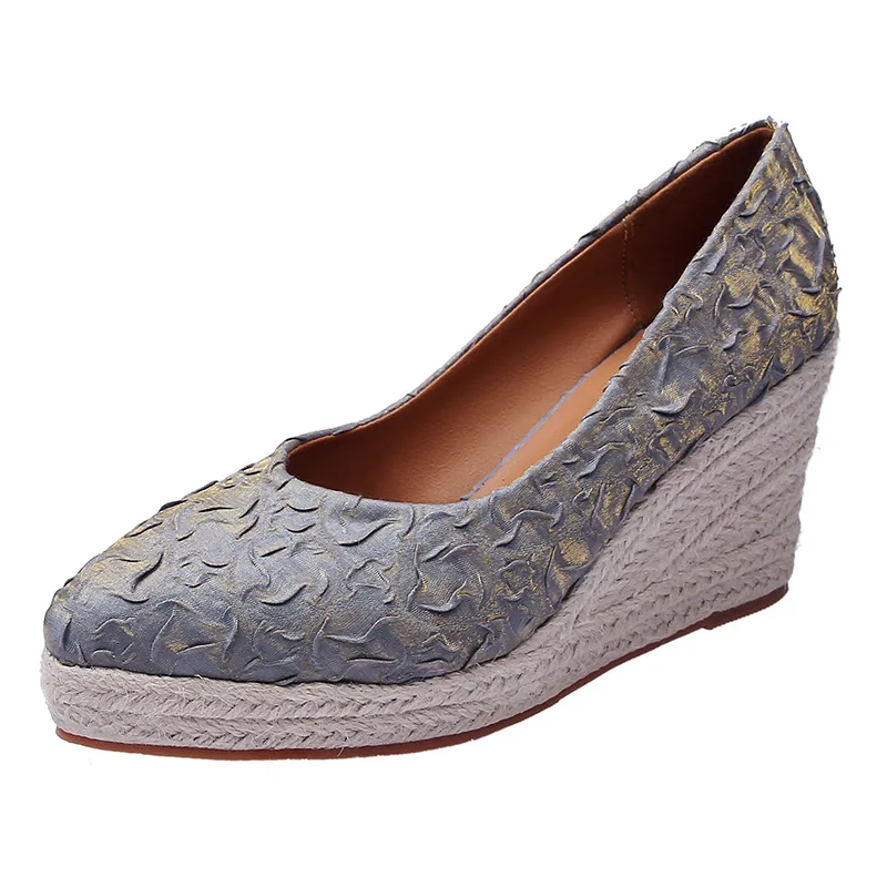 Scarpe con zeppa e plateau con - Espadrille Slip On recensione e prezzo
