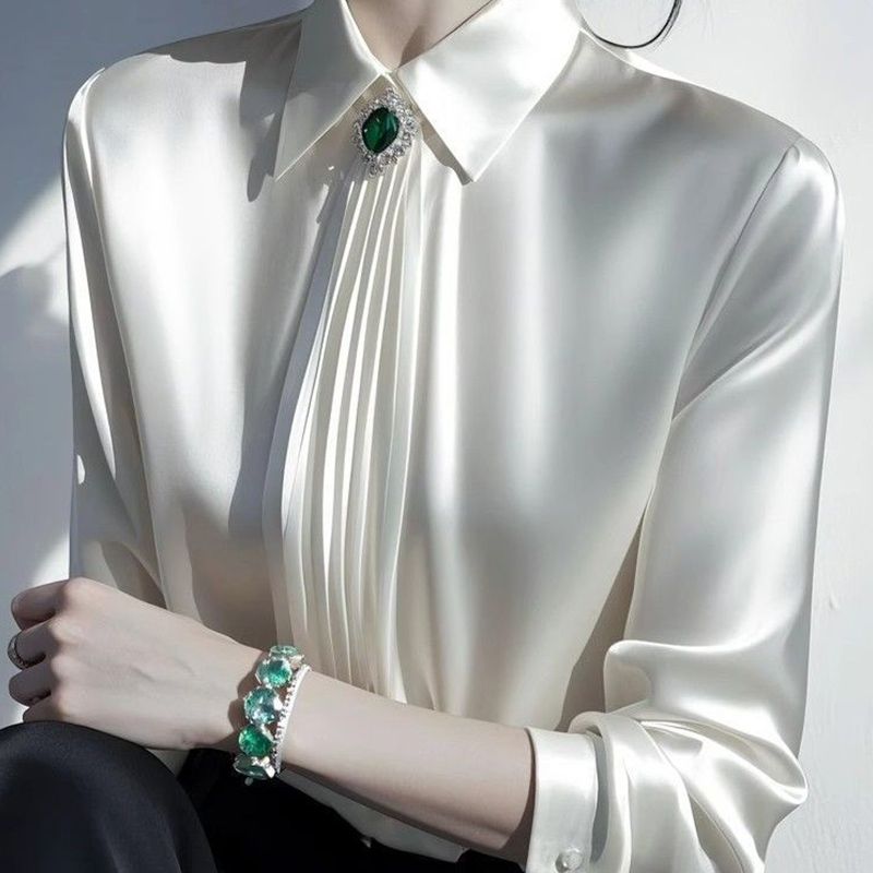 2025 Primavera Nuovo Temperame - Shirt Camp Collar recensione e prezzo