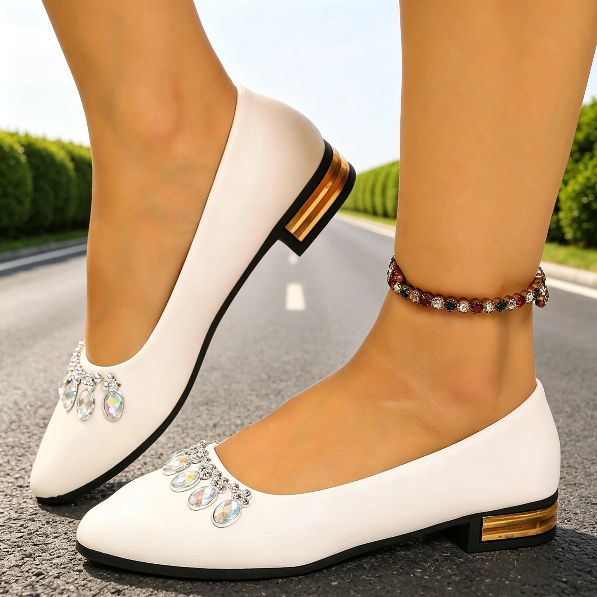 Scarpe Basse da Donna a Punta, - Espadrille Slip On recensione e prezzo