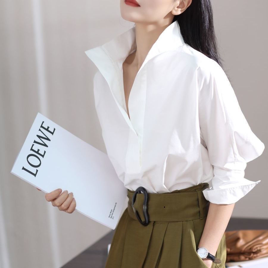 Camicia senza maniche da donna - Shirt Camp Collar recensione e prezzo