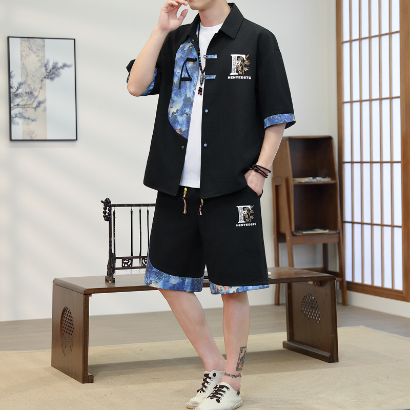 Set Kimono Estivo da Uomo 2 Pe - Resort Shirt Floral recensione e prezzo